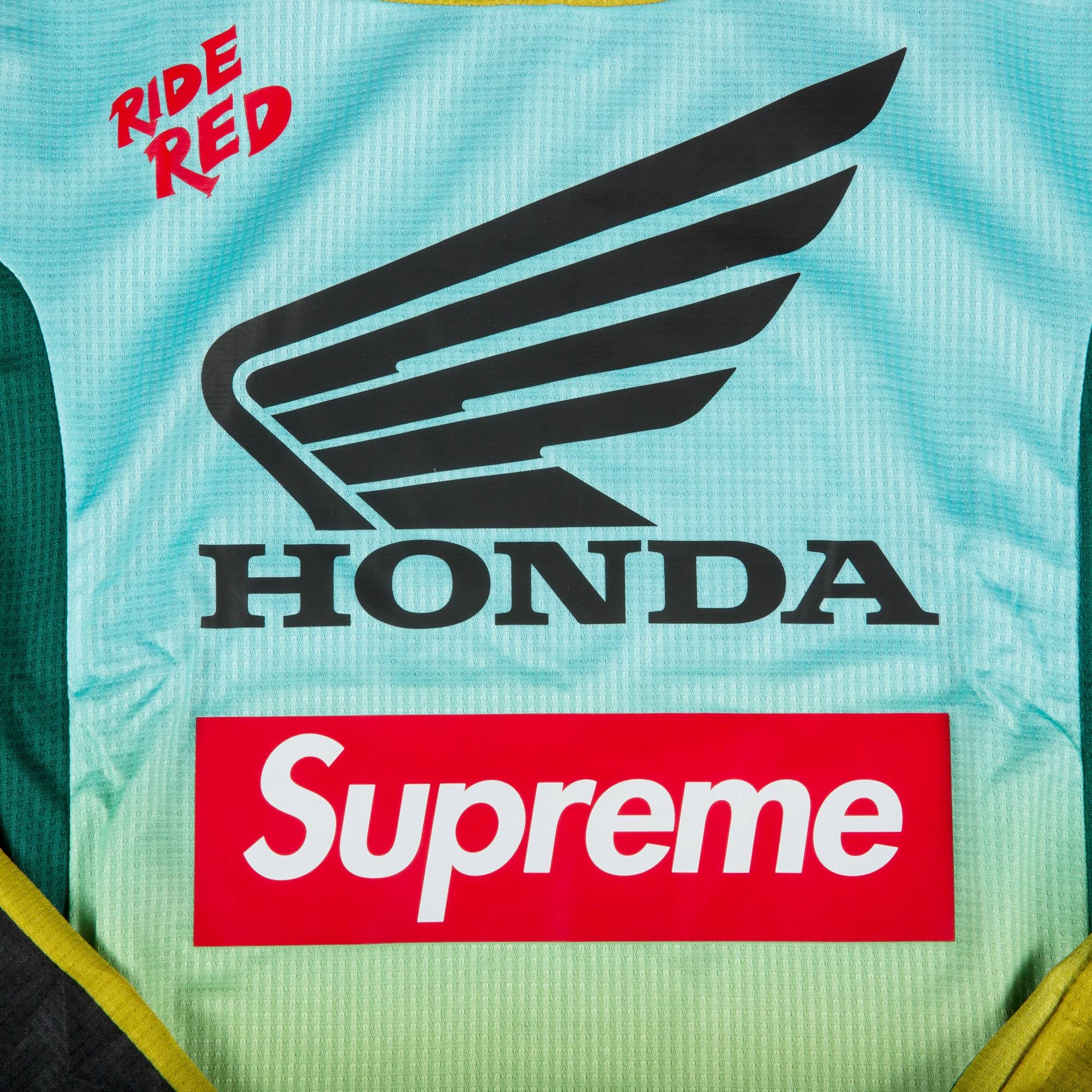 Supreme x Honda Fox Racing Moto Jersey 'Moss' - 3