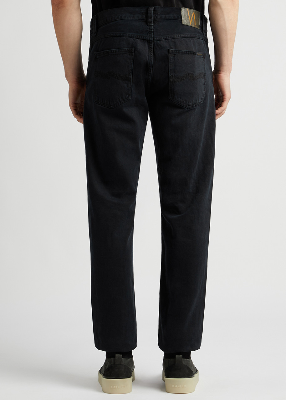 Gritty Jackson black straight-leg jeans - 3