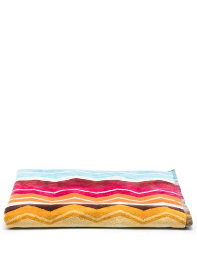 Missoni Hugo zigzag beach towel outlook