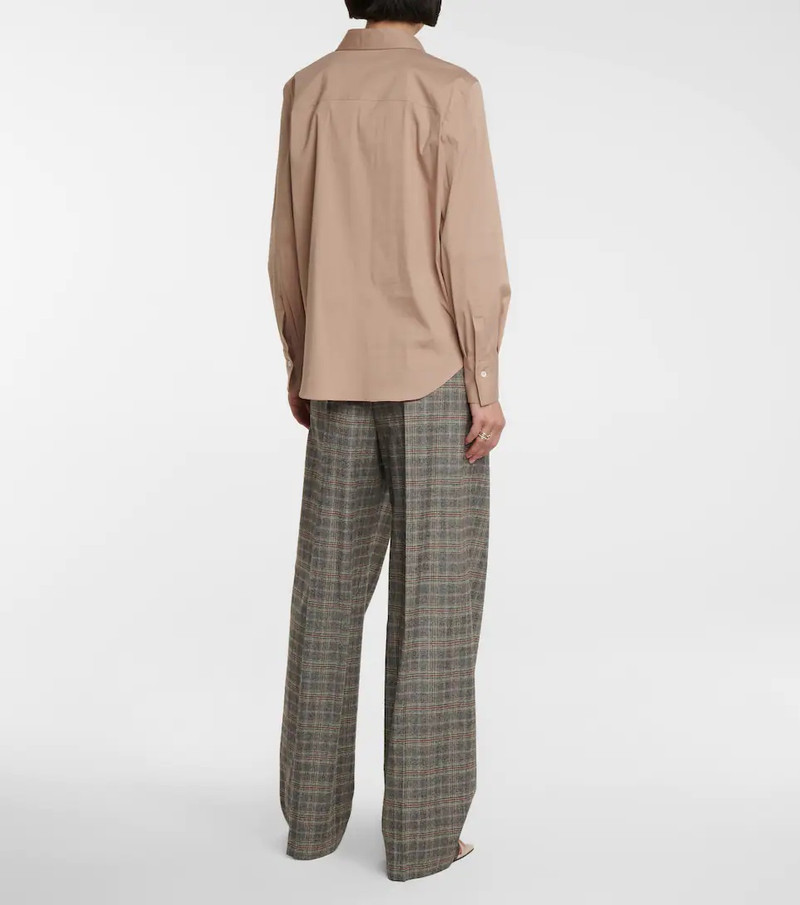 Embellished cotton-blend shirt 3
