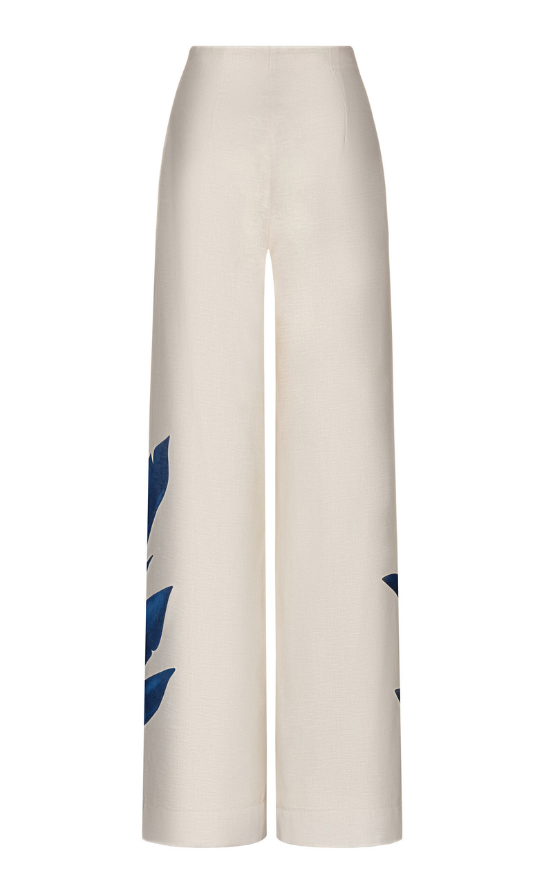 Ritmica Linen Wide-Leg Pants blue 5