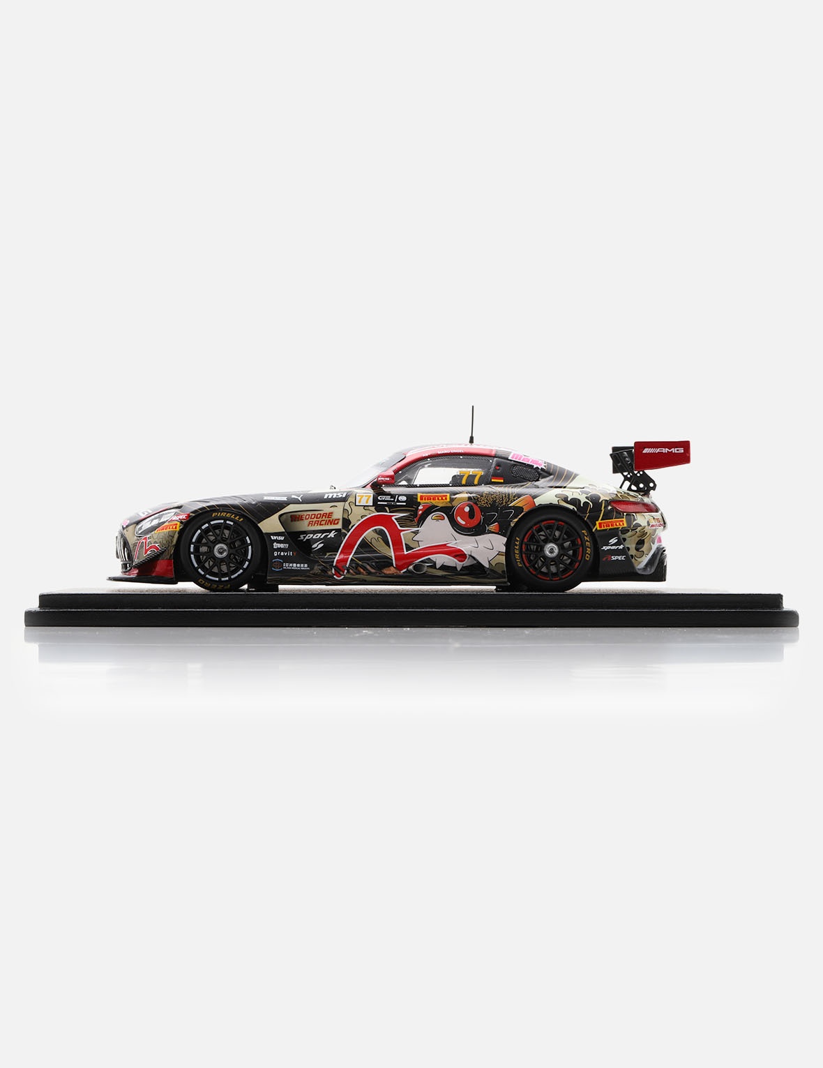 EVISU X MERCEDES-AMG GT3 1:43 SCALE MODEL CAR - 3