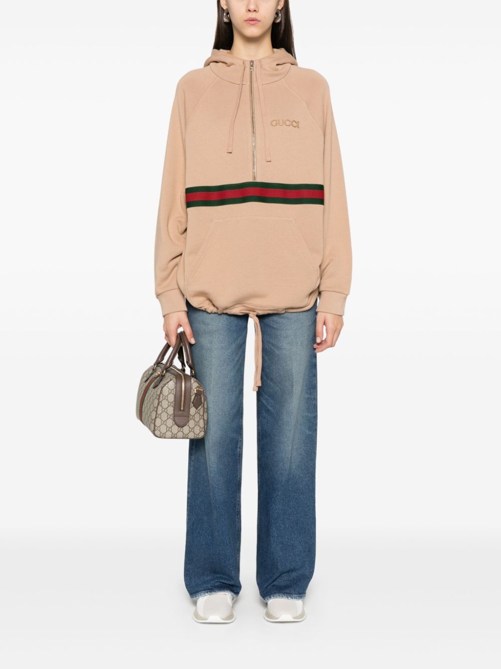Gucci Felpa Oversize In Cotone - 4