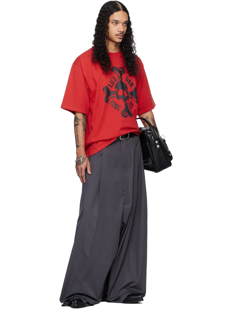 LU'U DAN Red Concert T-shirt outlook