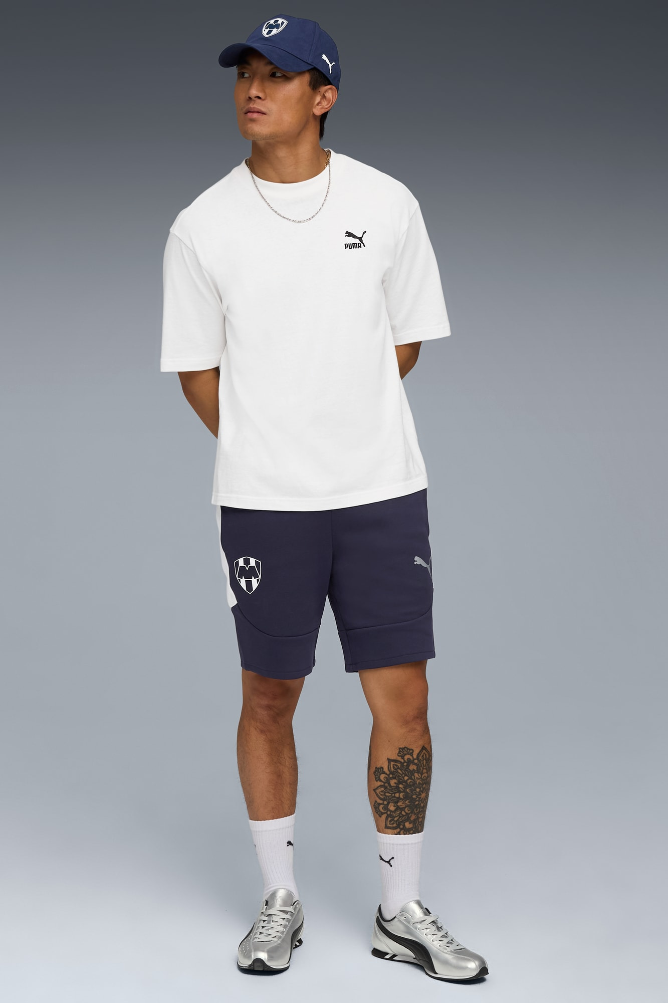 CF Monterrey EVOSTRIPE Shorts Men - 5
