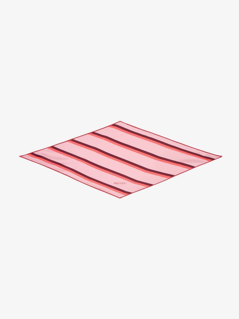 College Stripe Losange Scarf - 1