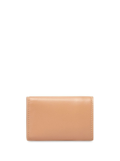 BALENCIAGA logo-stamp envelope wallet outlook