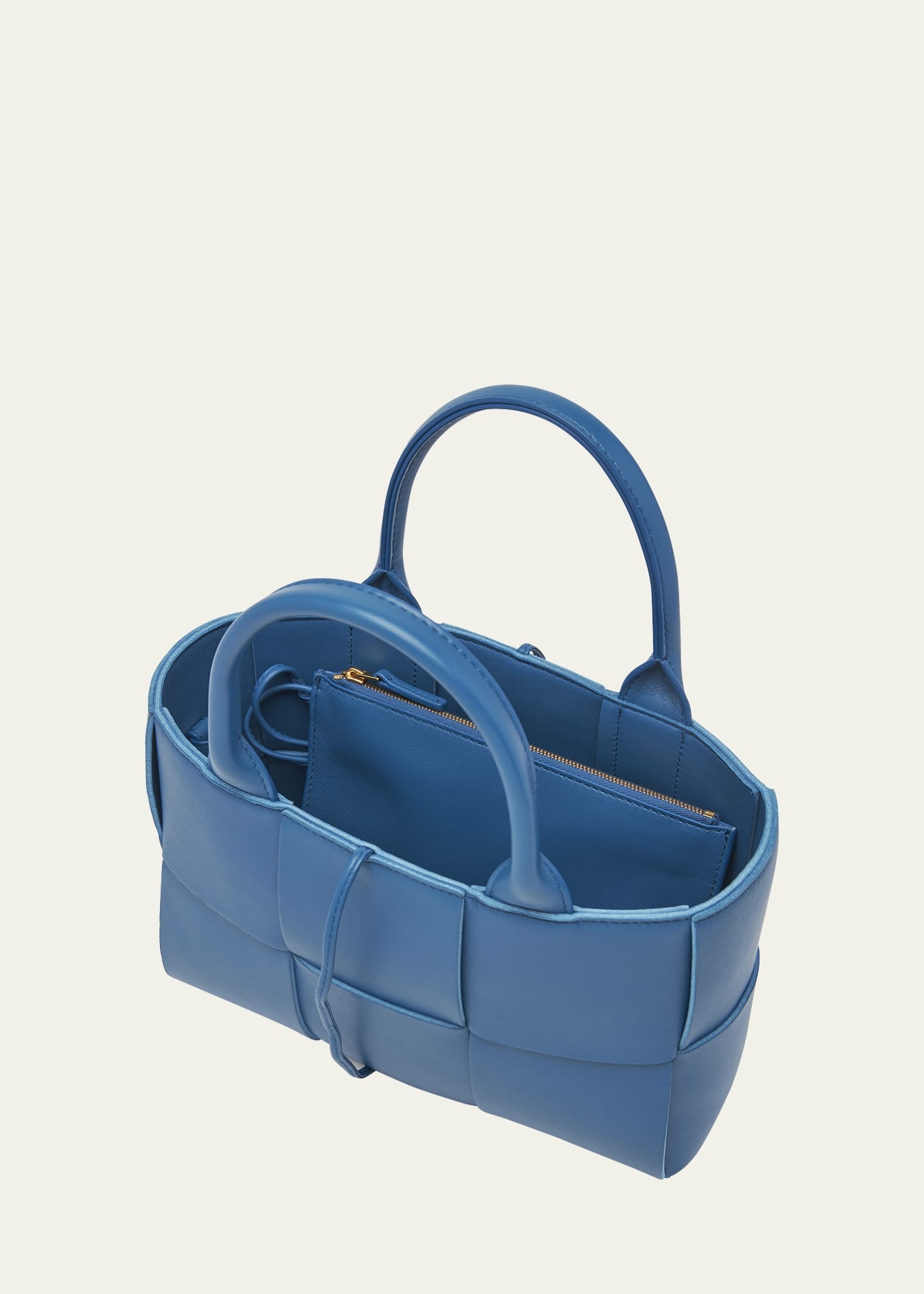 Arco Mini Intrecciato Napa Top-Handle Bag - 4
