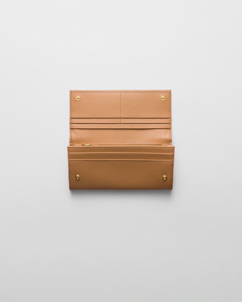 Prada Large Saffiano Leather Wallet outlook