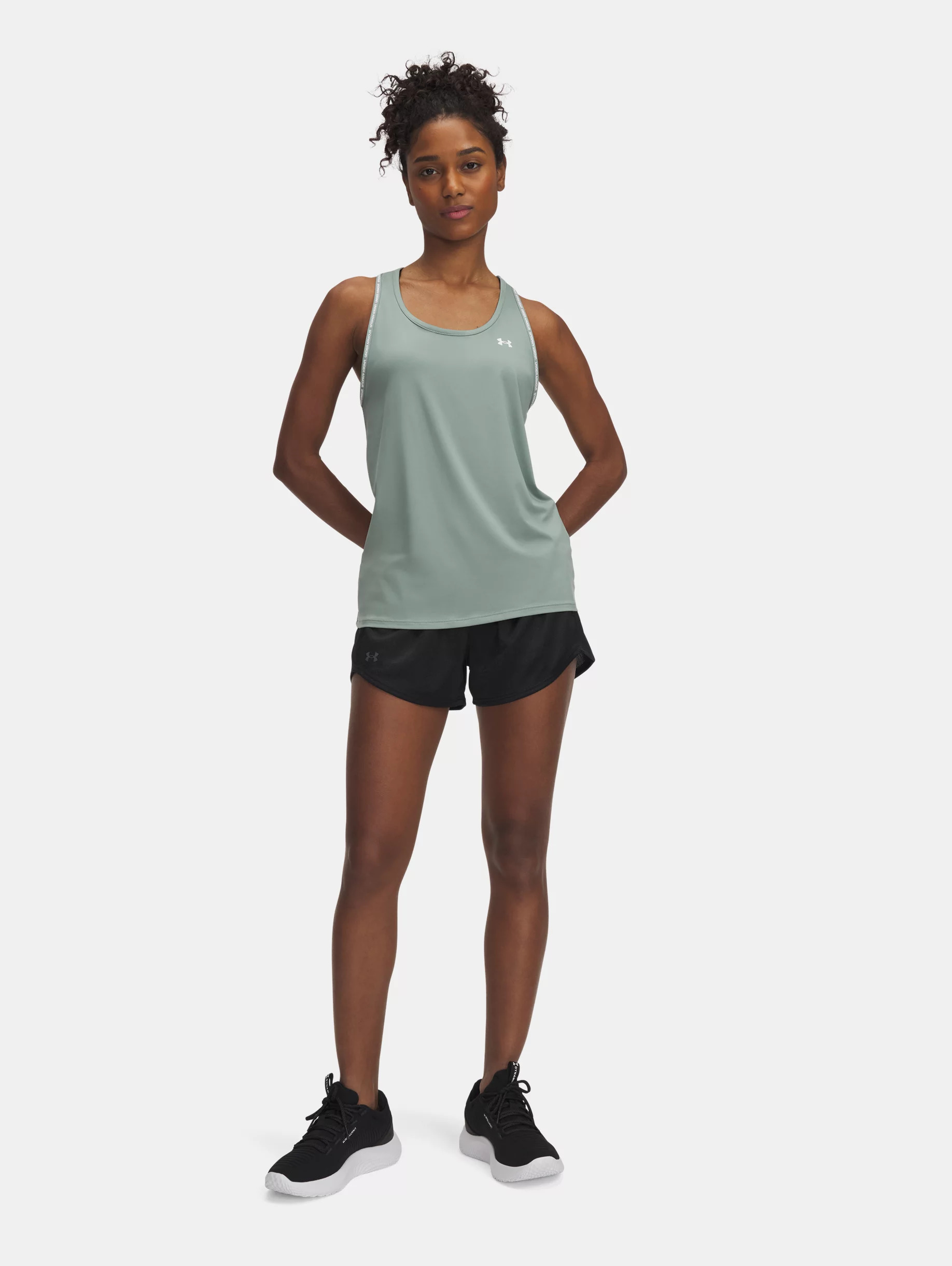 Women's UA Tech™ Play Up Shine Shorts - 3