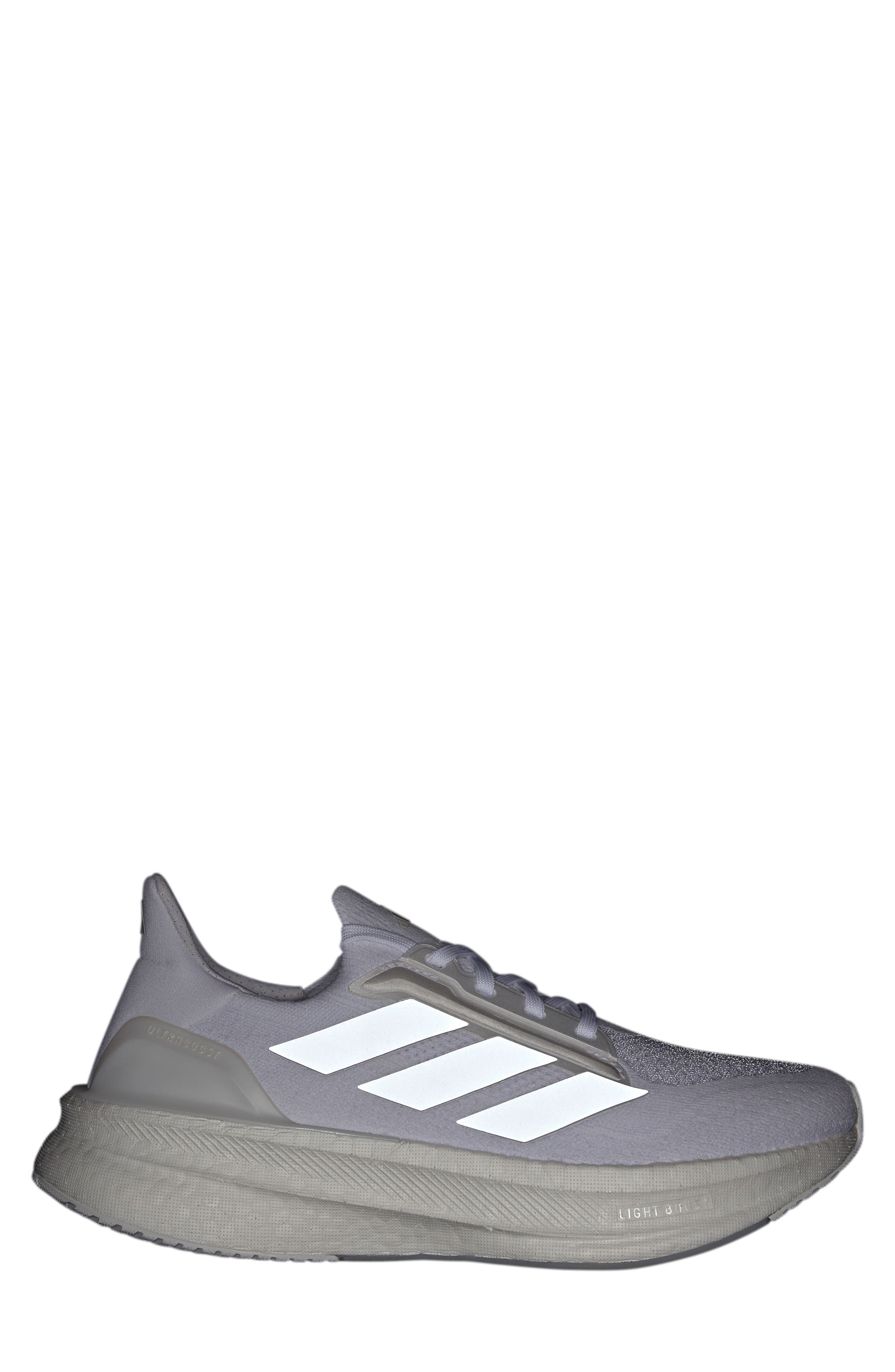 adidas Ultraboost 5x Running Shoe in White/White/Black at Nordstrom - 7