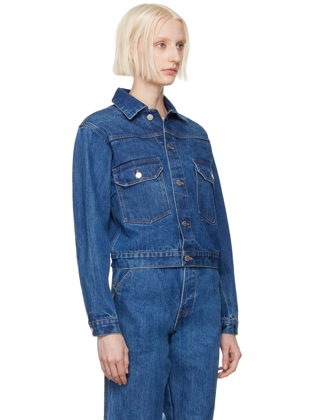 Blue Workwear Denim Jacket - 2