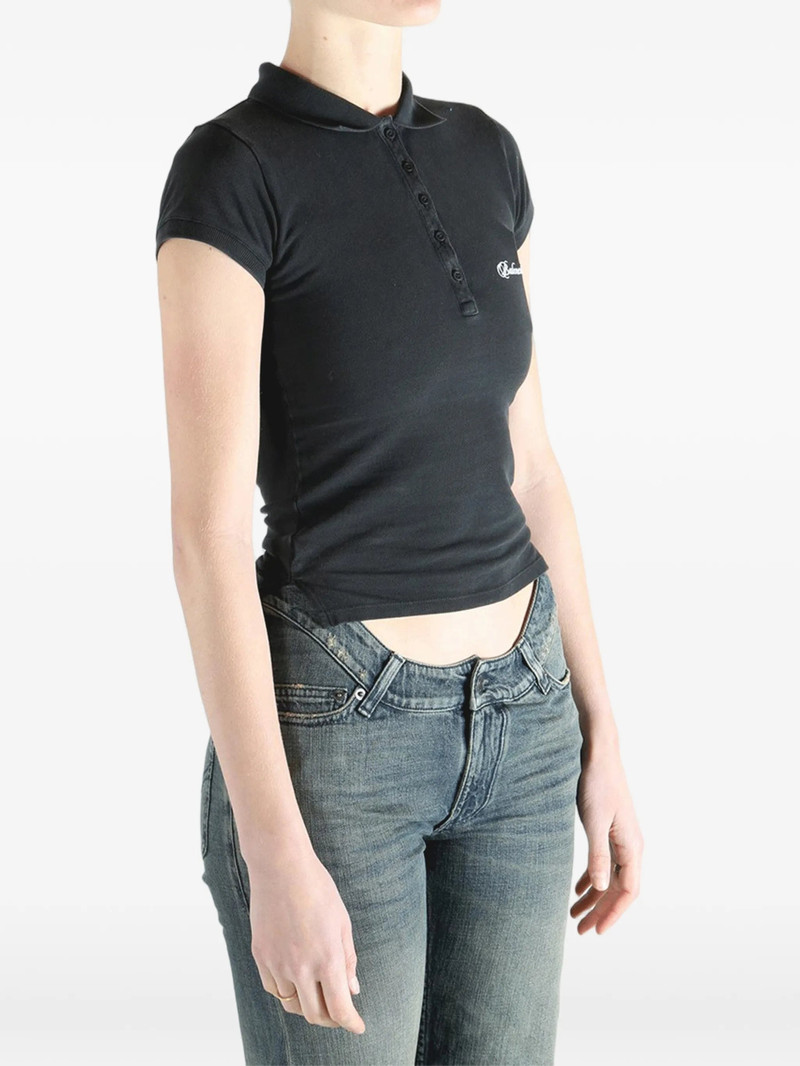 BALENCIAGA Balenciaga Buttoned Polo Top outlook