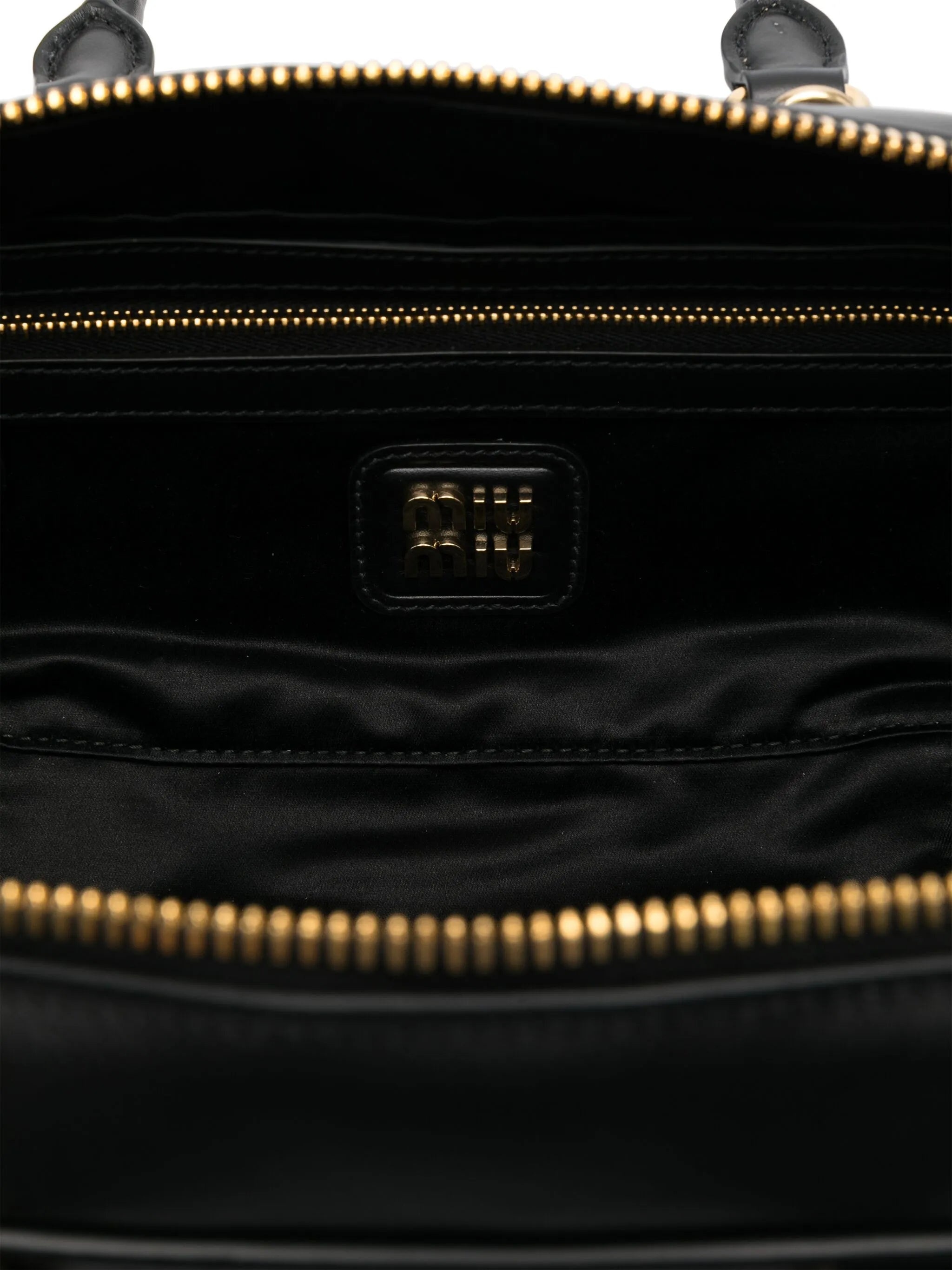 Miu Miu Leather Tote Bag - 3