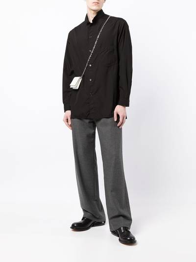 Yohji Yamamoto longsleeved cotton shirt outlook