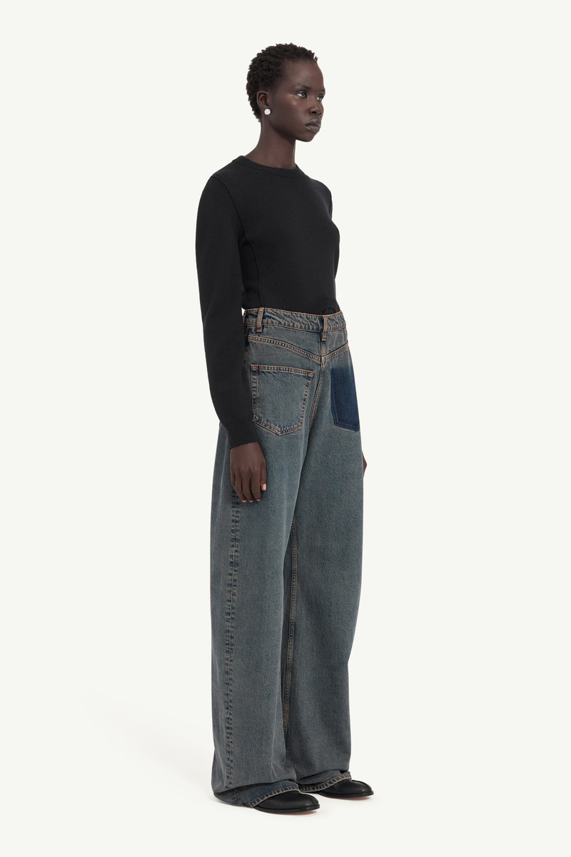 MM6 Maison Margiela Back-to-back jeans outlook