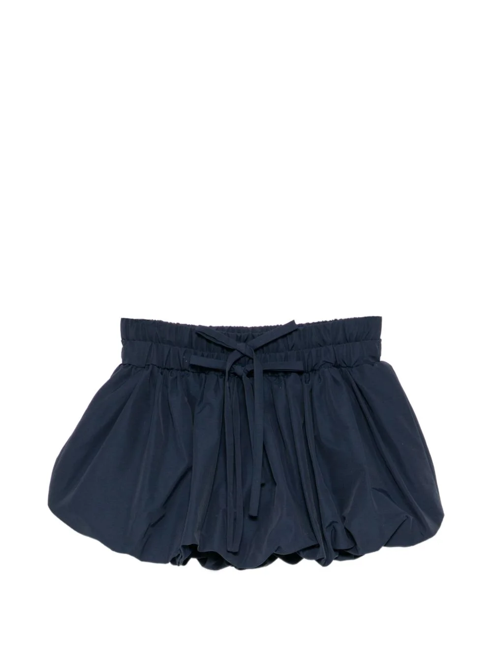 ruched bubble mini skirt - 1