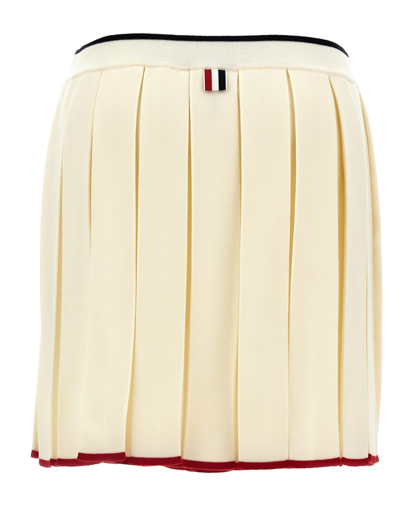 Knitted Pleated Skirt - 2