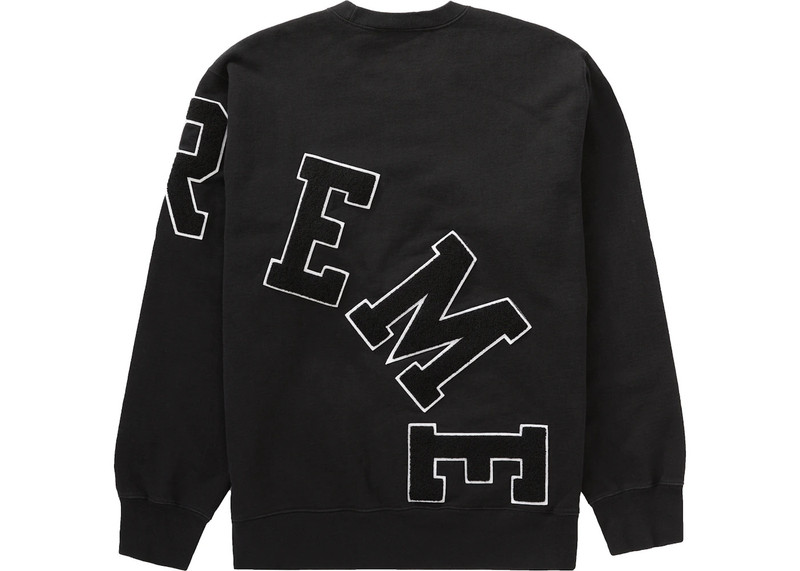 Supreme Supreme Big Arc Crewneck Black outlook
