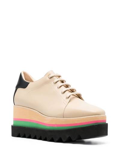 Stella McCartney Sneak-Elyse platform Derby shoes outlook