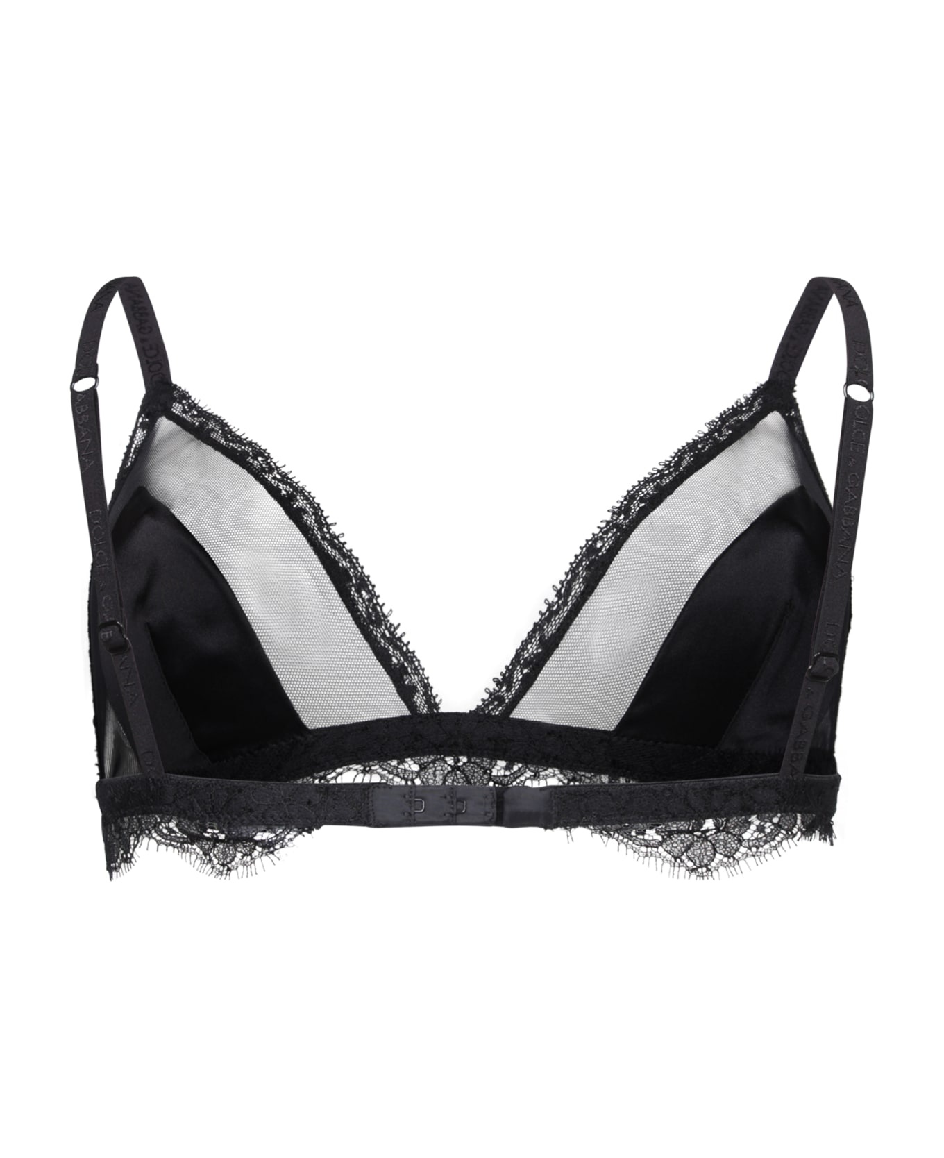 Lace Silk Tulle Bra - 2