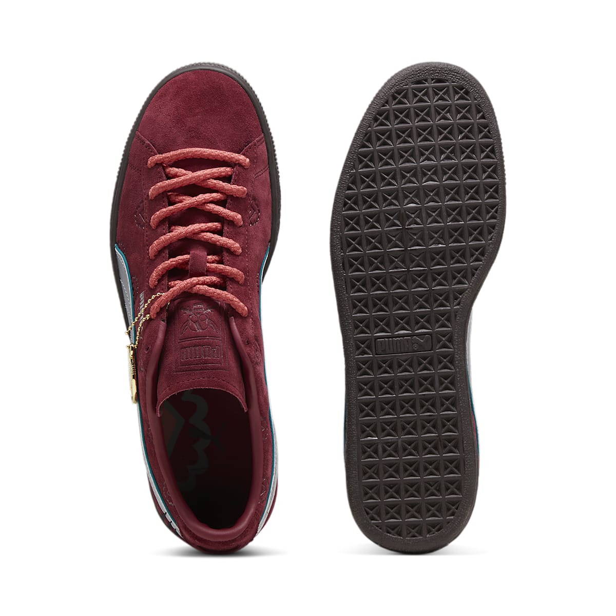PUMA x One Piece Suede 'Red Hair Pirates' 396521-01 - 3