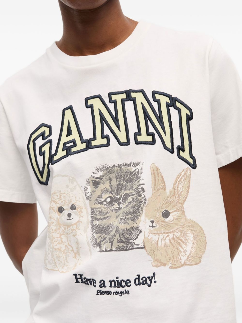 logo-print T-shirt - 5