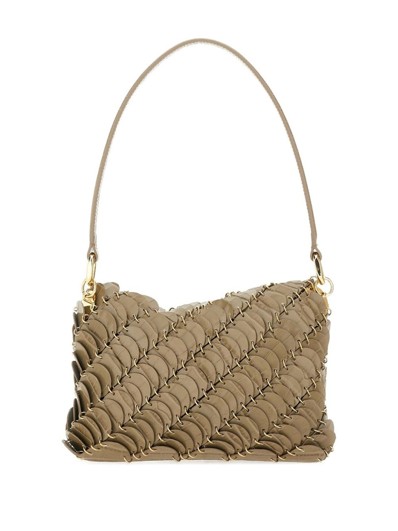 rabanne Paco leather shoulder bag outlook
