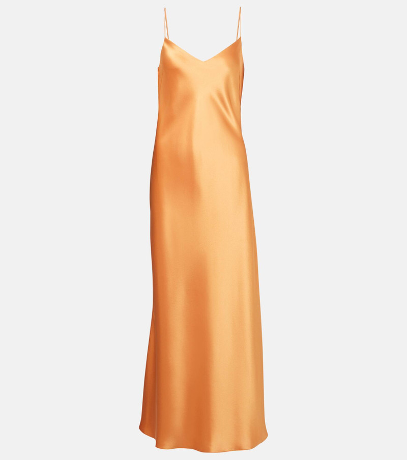 Provence satin slip dress - 1