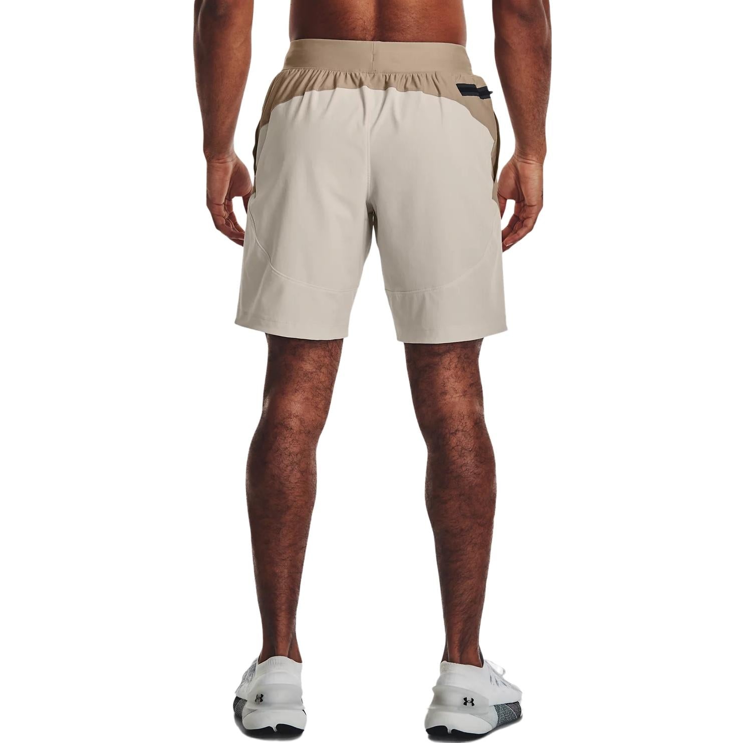 Under Armour Unstoppable Hybrid Shorts 'Light Brown Beige' 1373780-236 - 4