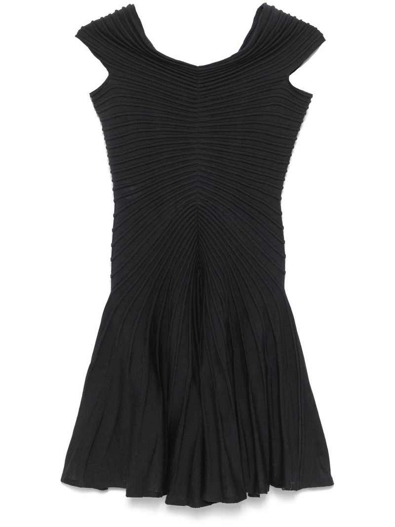 Wool mini dress 1