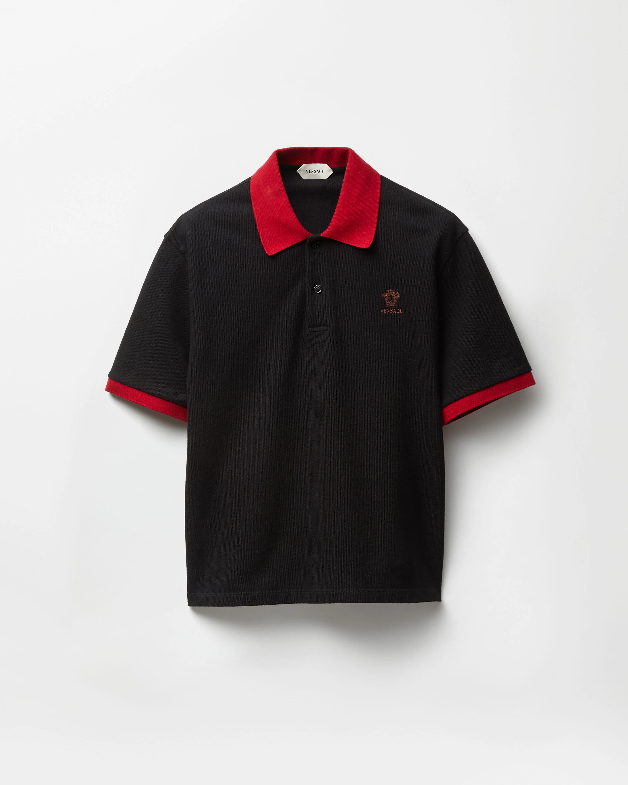 Embroidered Cotton Piqué Polo - 1