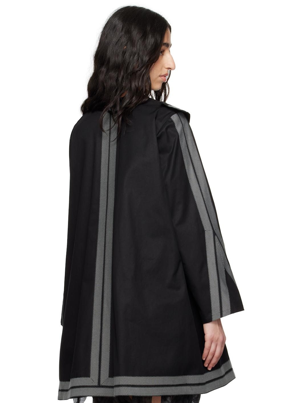 Black Dorado Coat - 3