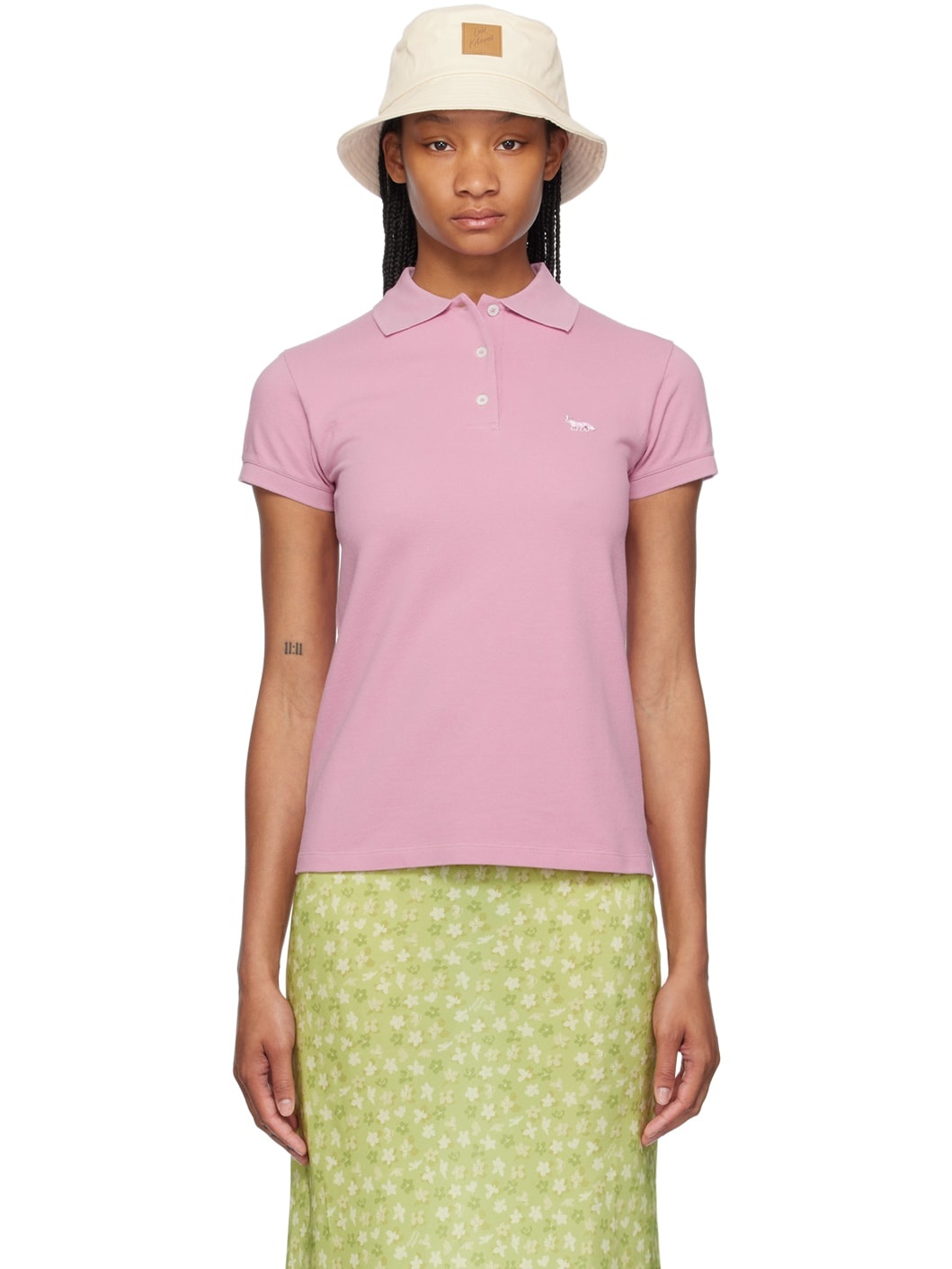 Pink Baby Fox Polo - 1