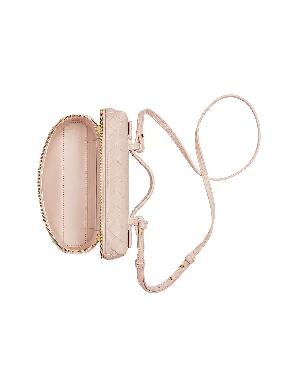 Bang Bang Vanity Case Intrecciato Leather Crossbody - 3