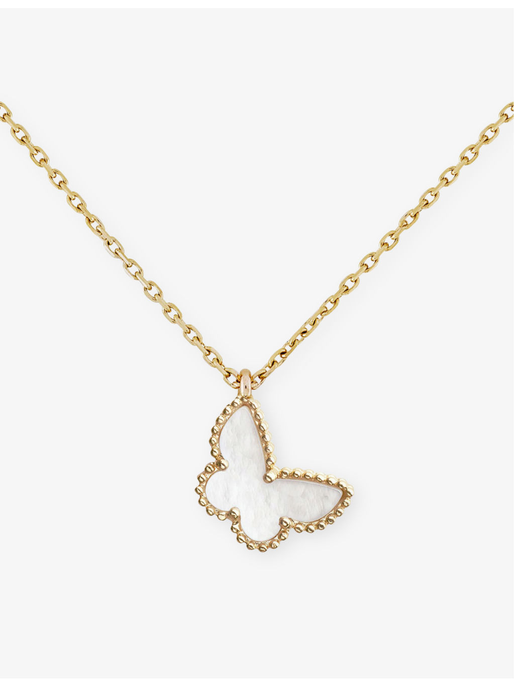 Sweet Alhambra yellow-gold and mother-of-pearl pendant - 2