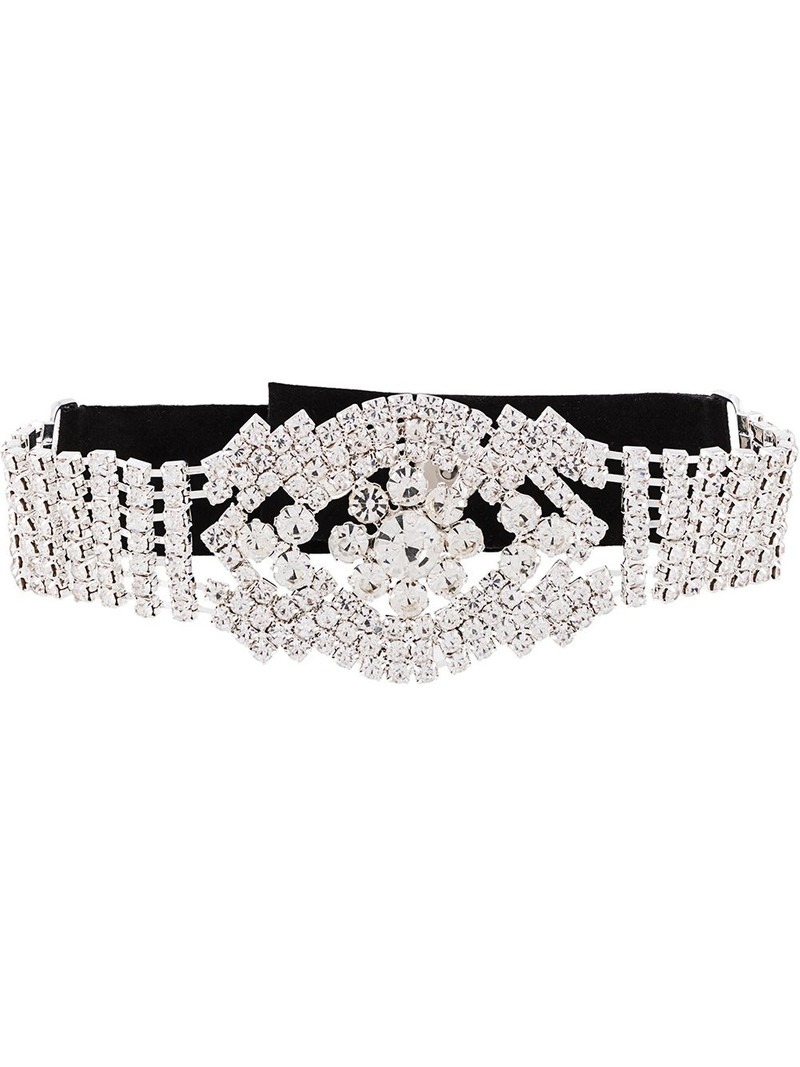 rhinestone choker necklace 1