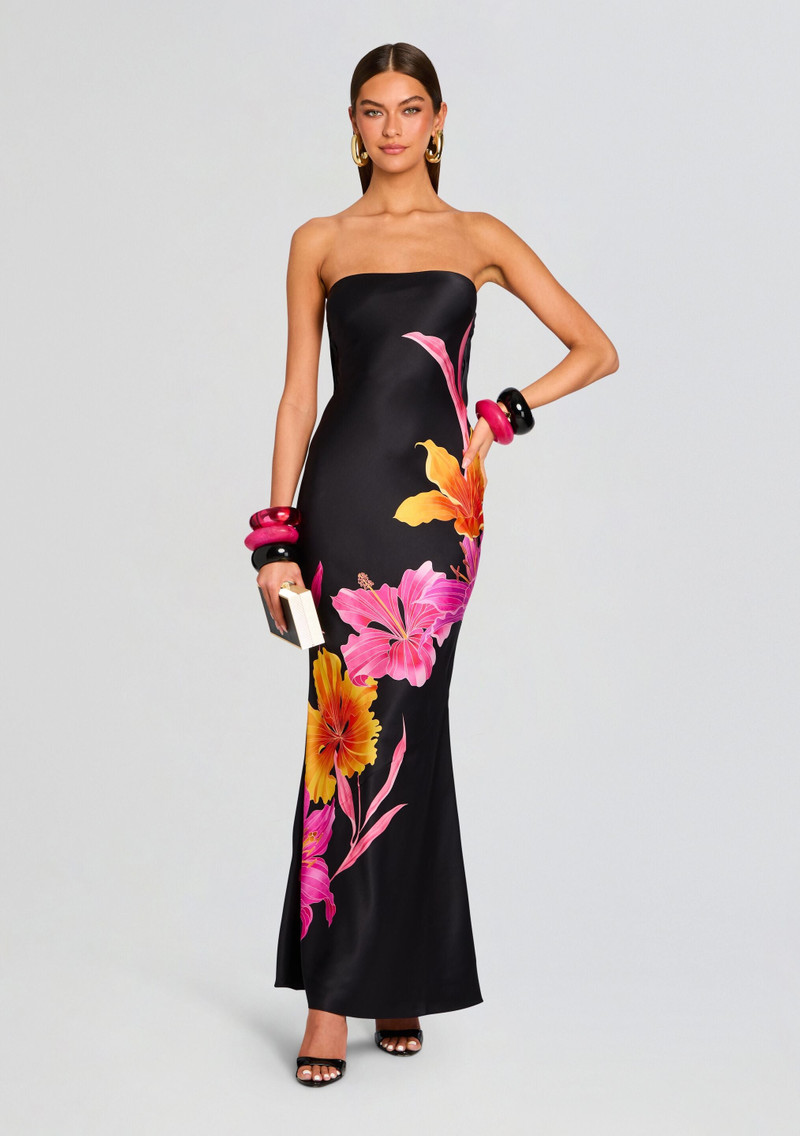 KEATON SILK DRESS - 1