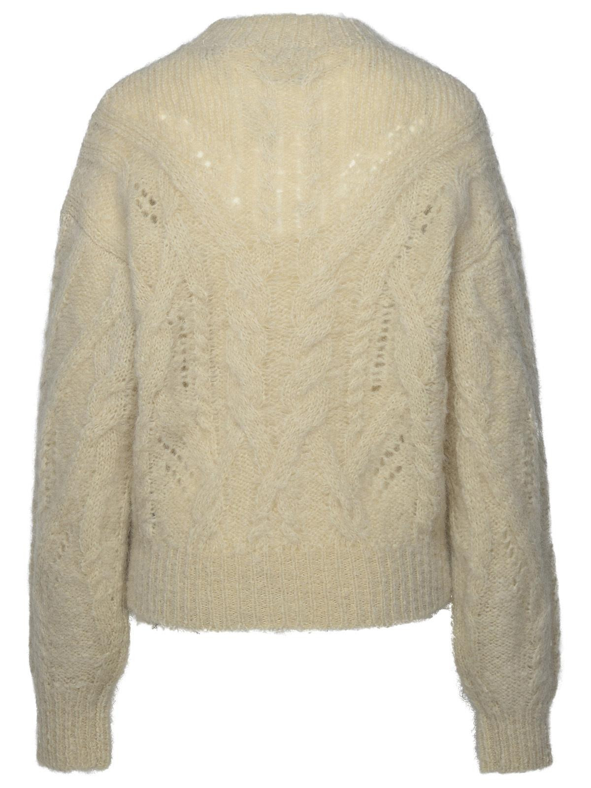 Isabel Marant 'Eline' Beige Mohair Blend Sweater Women - 3