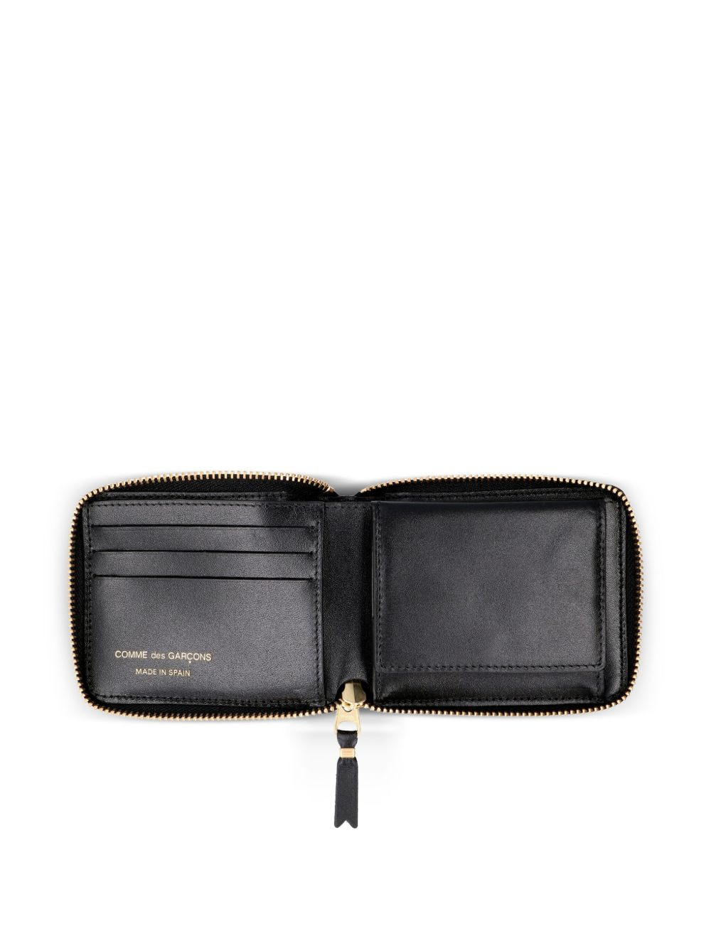 zip-around leather wallet - 3