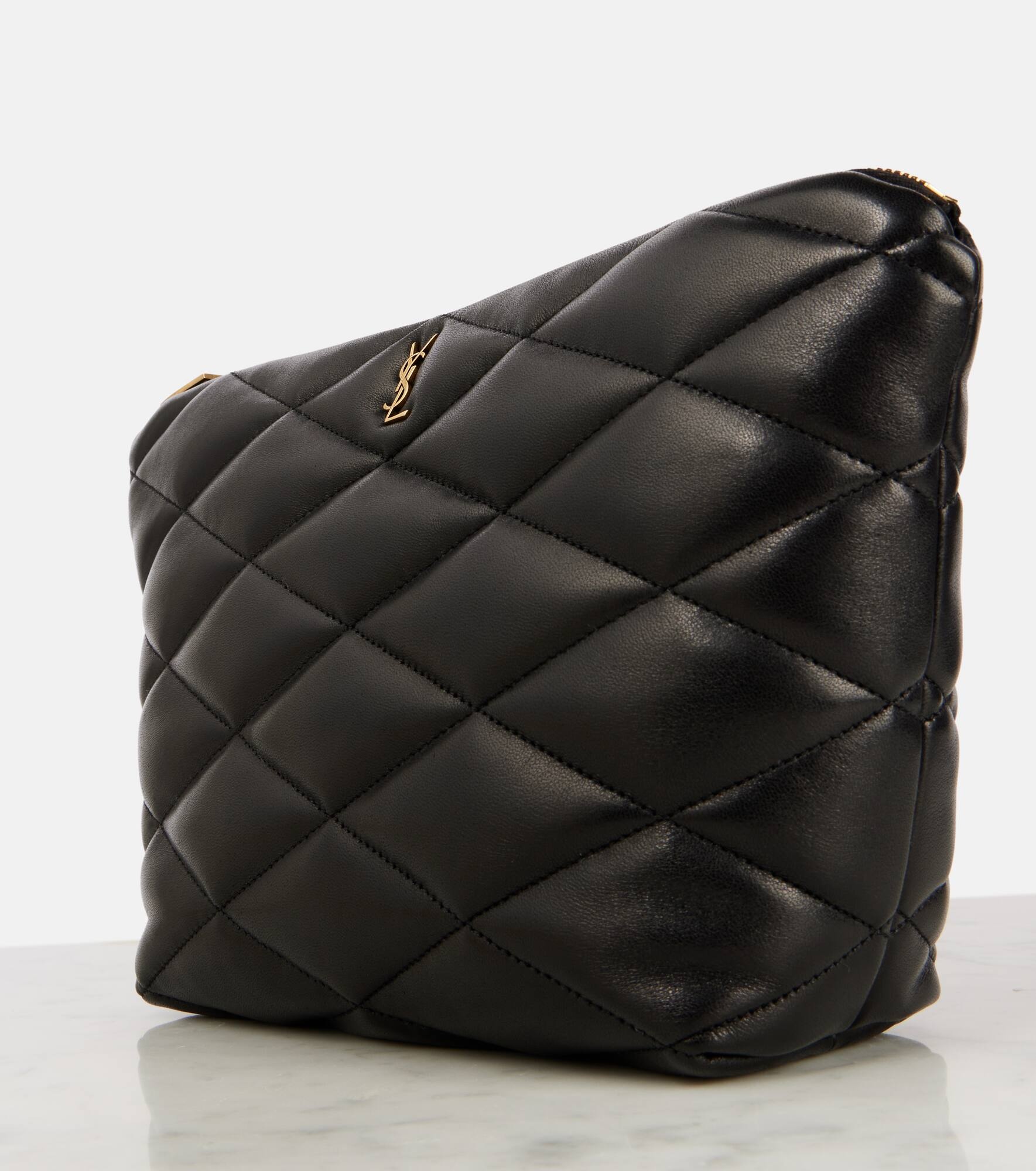 Sade quilted leather pouch - 6