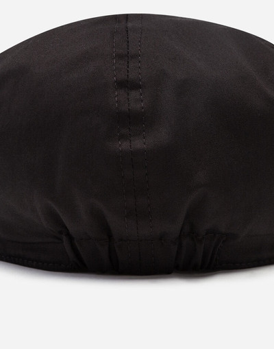 Dolce & Gabbana Flat cap in stretch cotton outlook