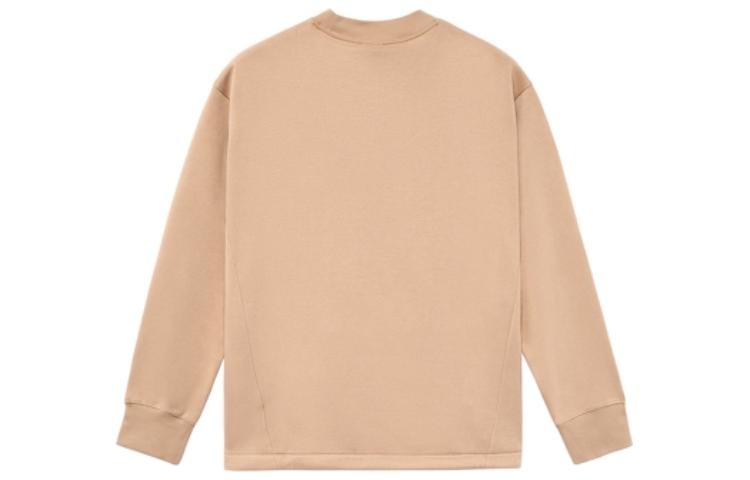 (WMNS) New Balance Sportswear Fleece Sweatshirt 'Orange White' AWT23337-INC - 2