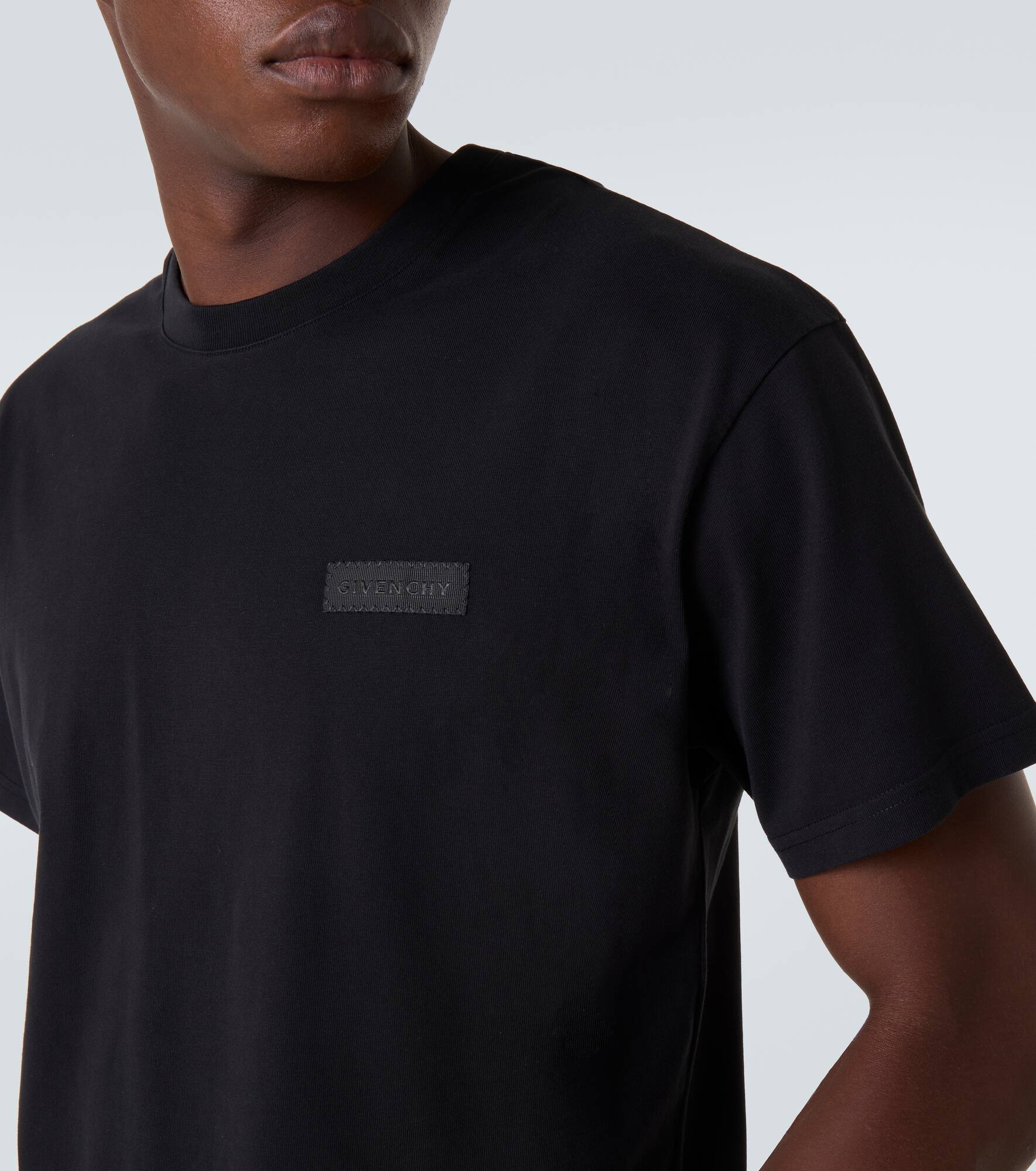 Logo cotton jersey T-shirt - 5