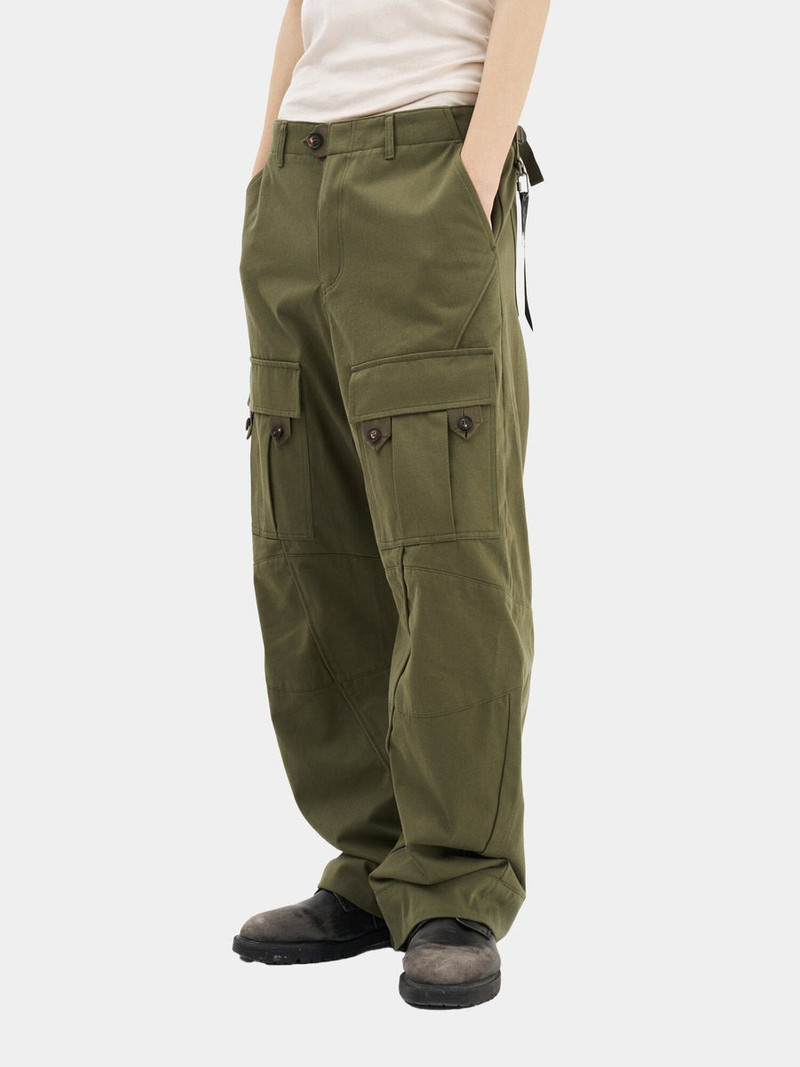 ALPHA INDUSTRIES JIYONG KIM X ALPHA CURVED MULTI-POCKET TROUSERS outlook