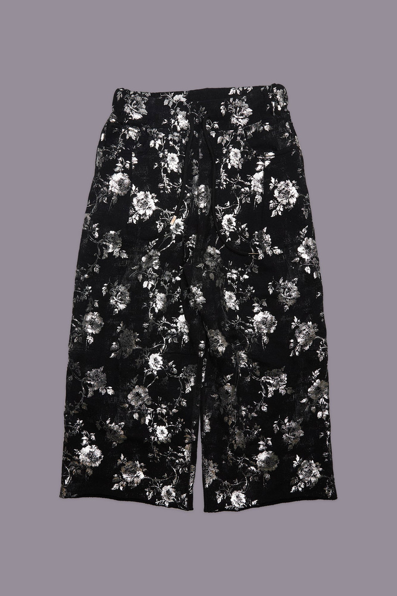 CROPPED PLEATED SWEATPANT - 1