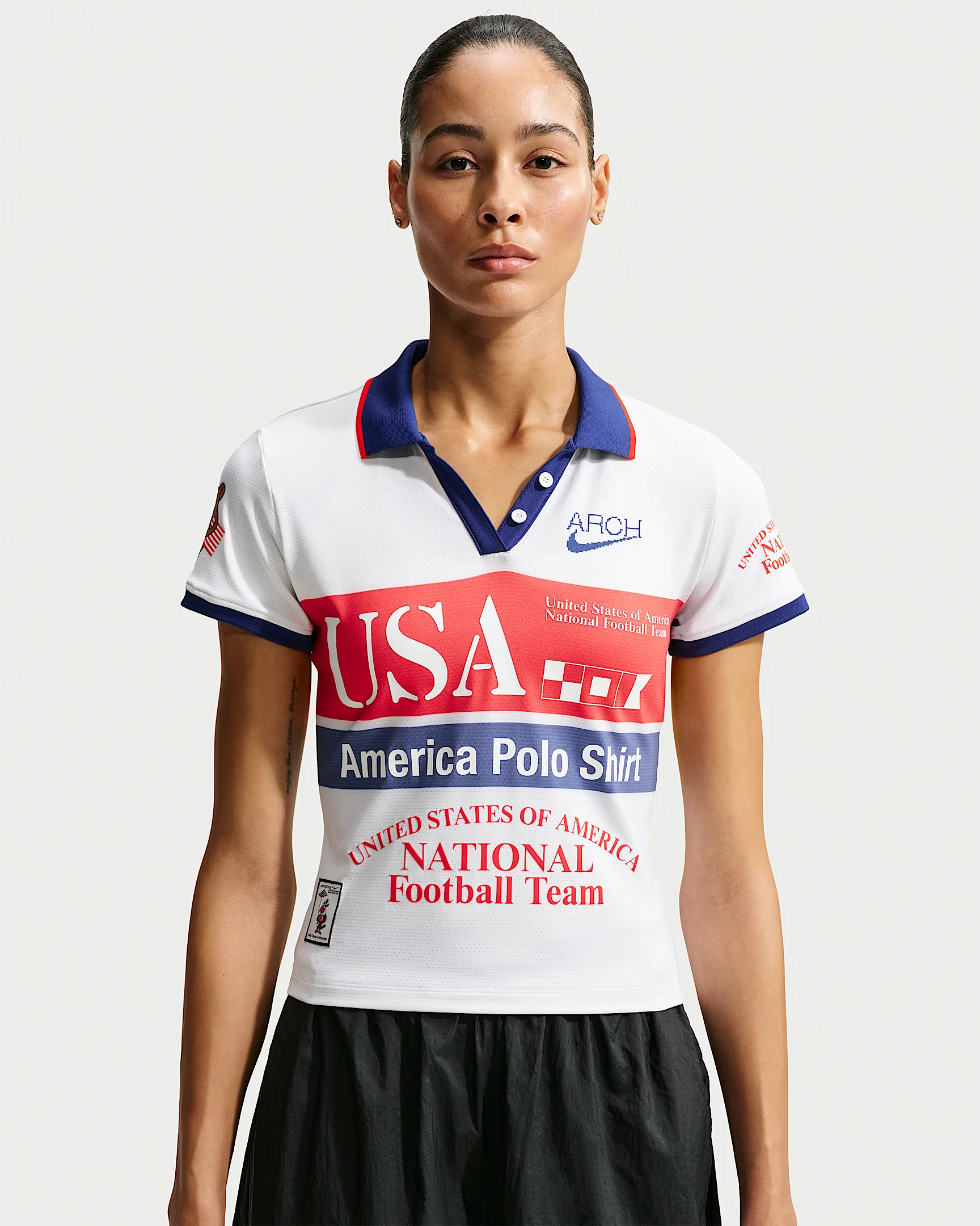USA x V.A.A. Women's Polo Shirt - 1