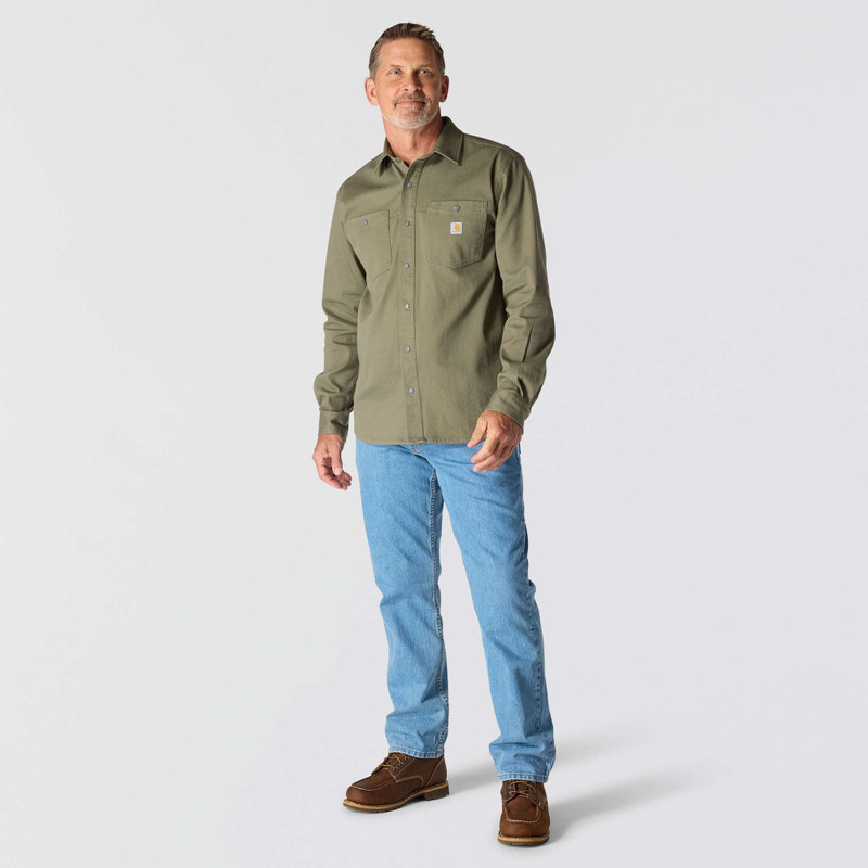 Montana Rugged Flex™ Relaxed Fit Corduroy Long-Sleeve Shirt 4
