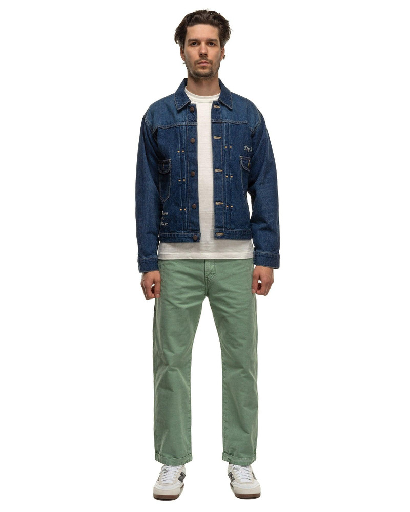 Human Made Garment Dyed Painter Pants Green outlook