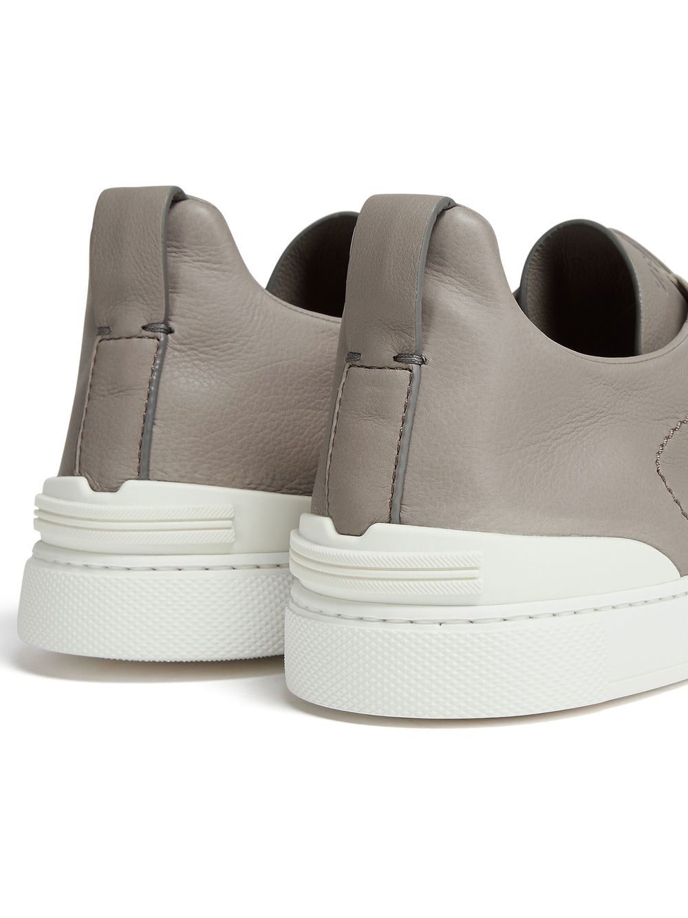 Triple Stitch leather sneakers - 5